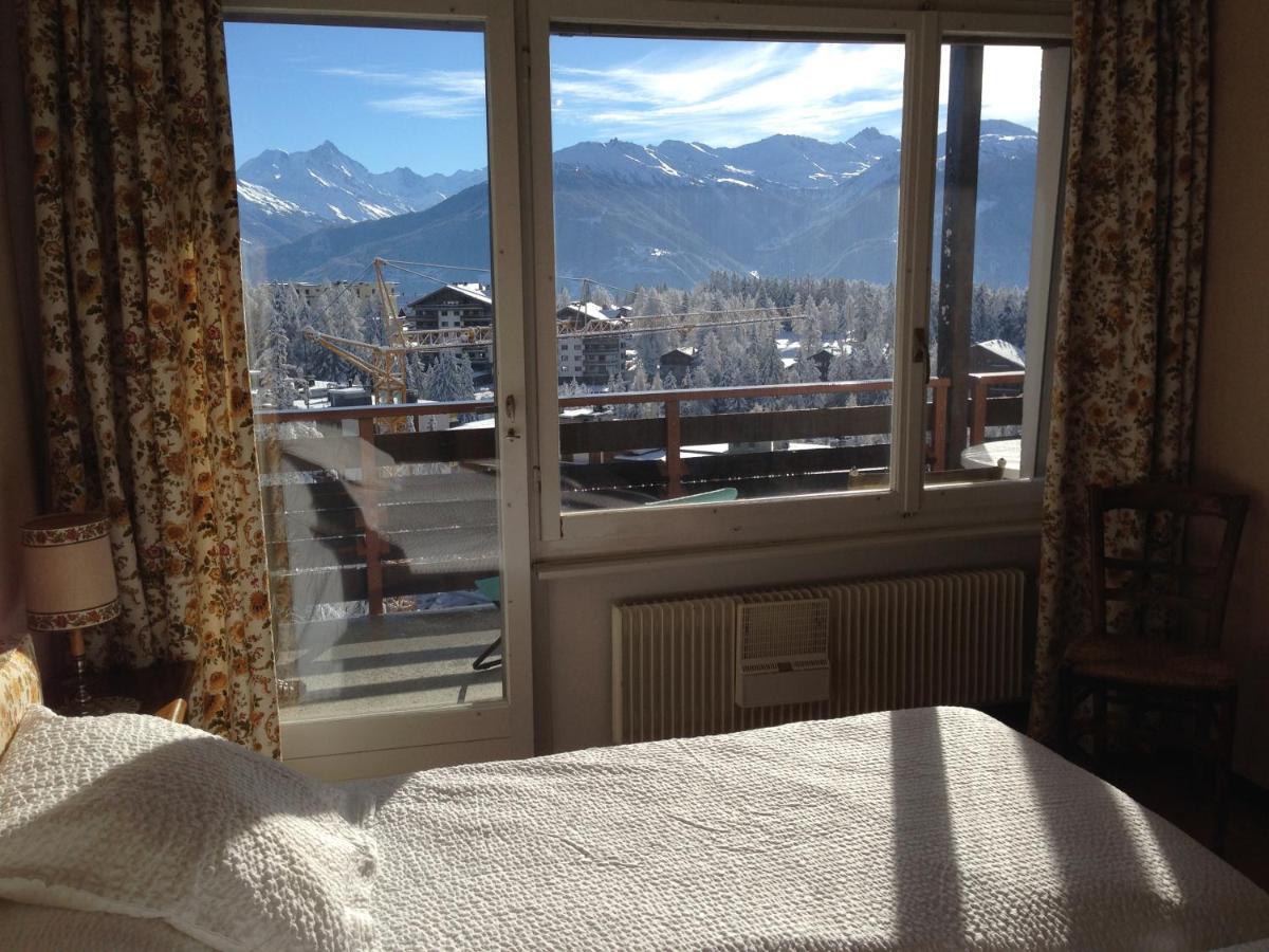 La Marmotte, au cœur du village de Crans, proche du télécabine Cry d'Er Exterior foto