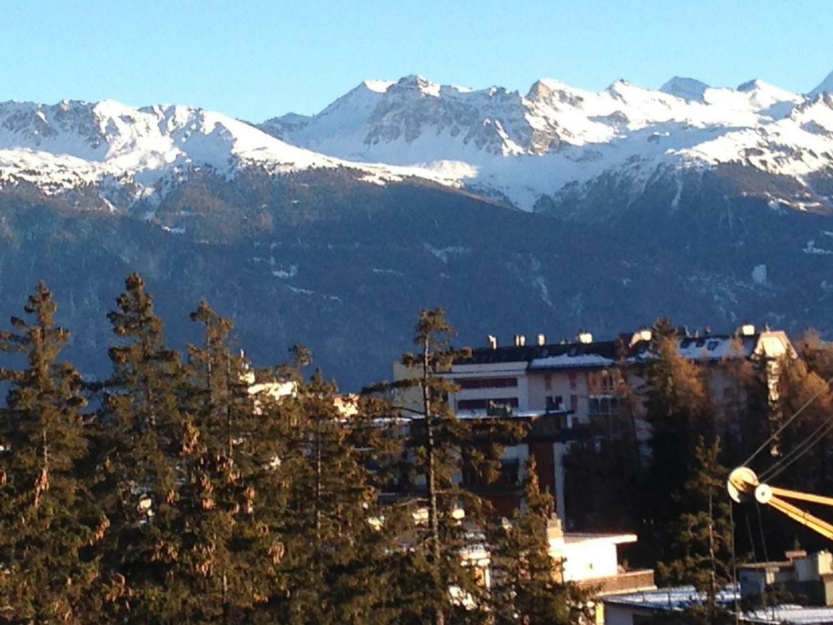 La Marmotte, au cœur du village de Crans, proche du télécabine Cry d'Er Exterior foto